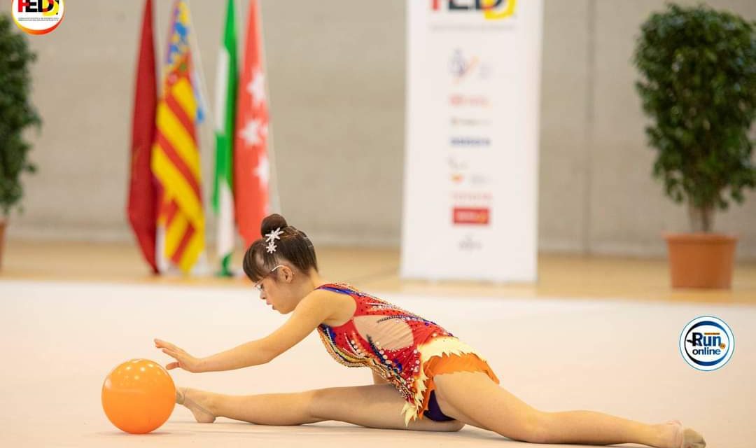 Quinto puesto para Nerea Díaz en el Campeonato de España de Gimnasia rítmica adaptada